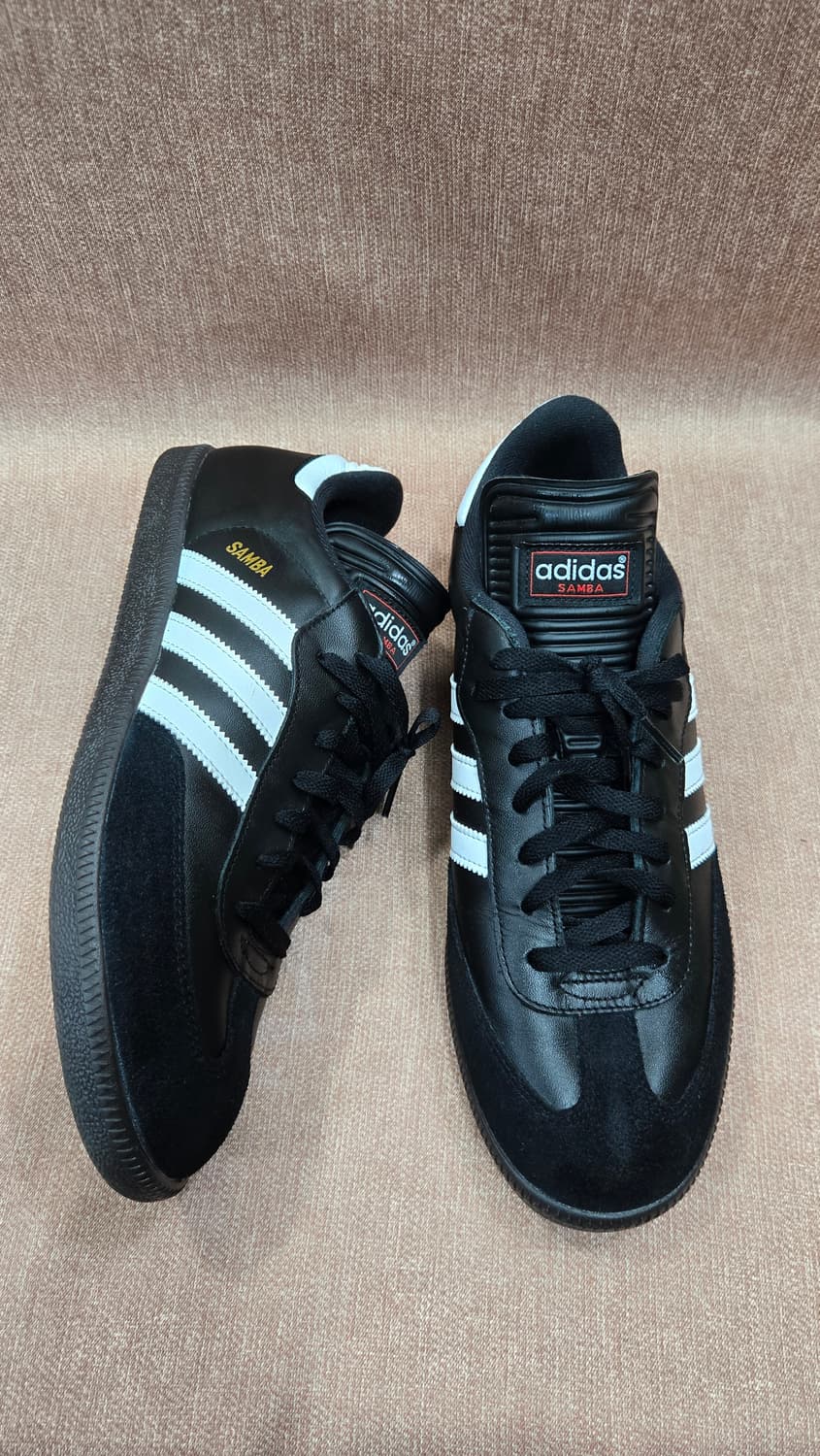 아디다스 일회착용 295mm-  삼바클래식J 코어 블랙 스니커즈 상품이미지1