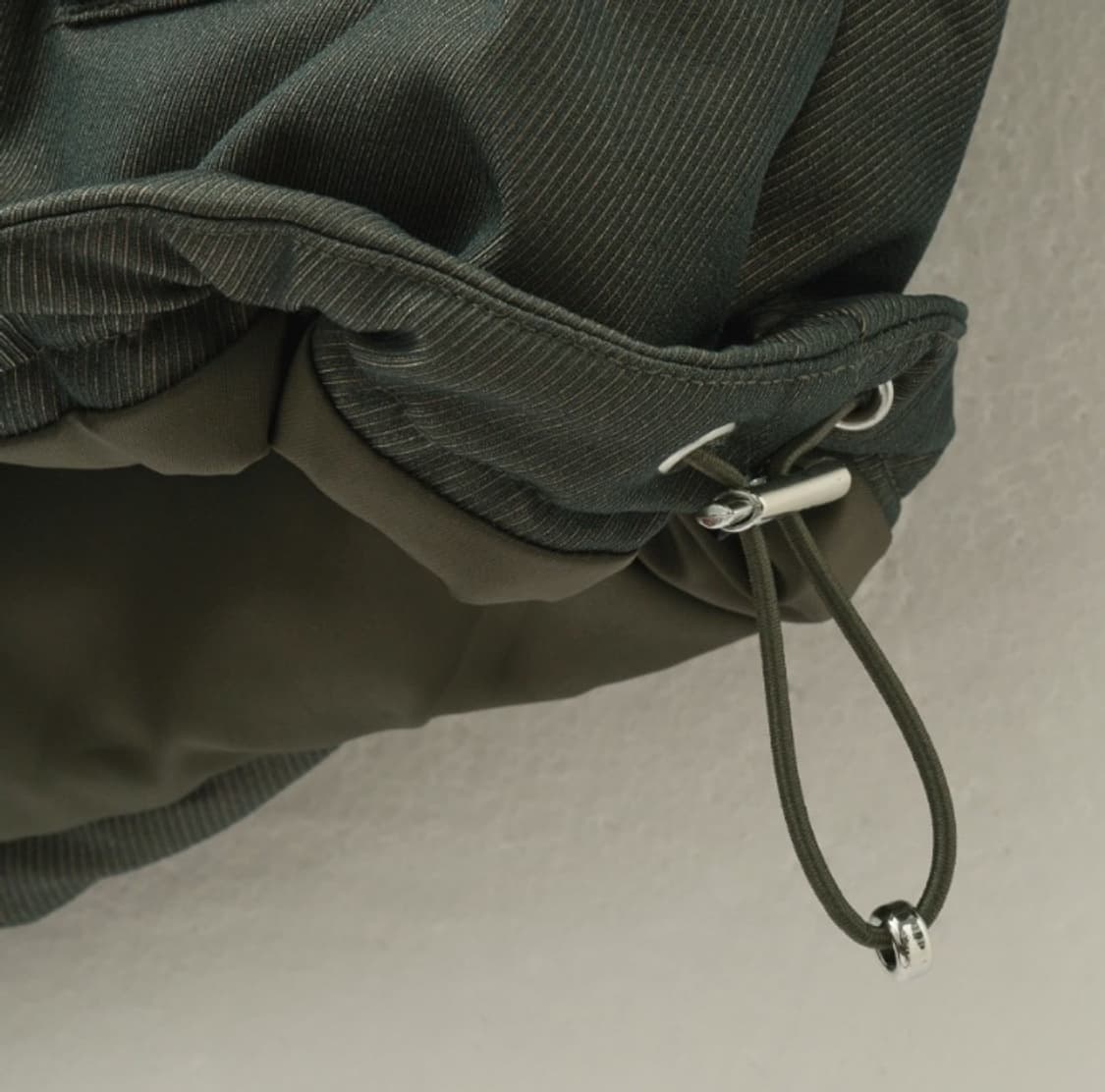 (새제품) SATUR 세터 레체 투톤 덕다운 패딩 그린브라운 / L 상품이미지5