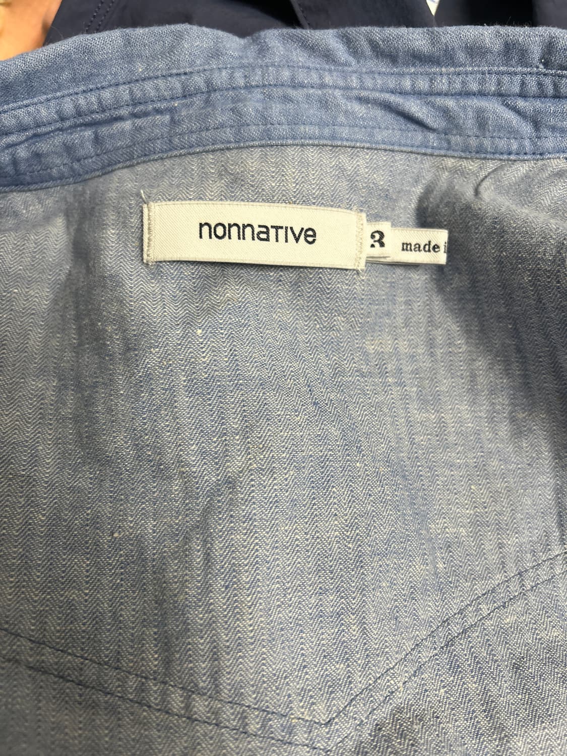 NONNATIVE 인디고 닥터 반팔셔츠 3 상품이미지6