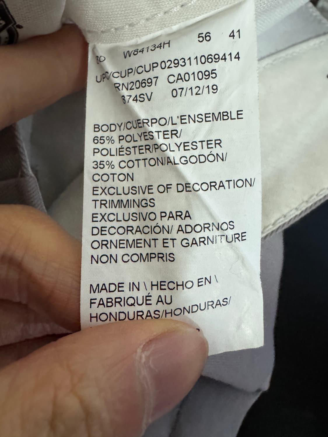 디키즈 874 Dickies 오리지널핏 워크팬츠 34.6인치 상품이미지4