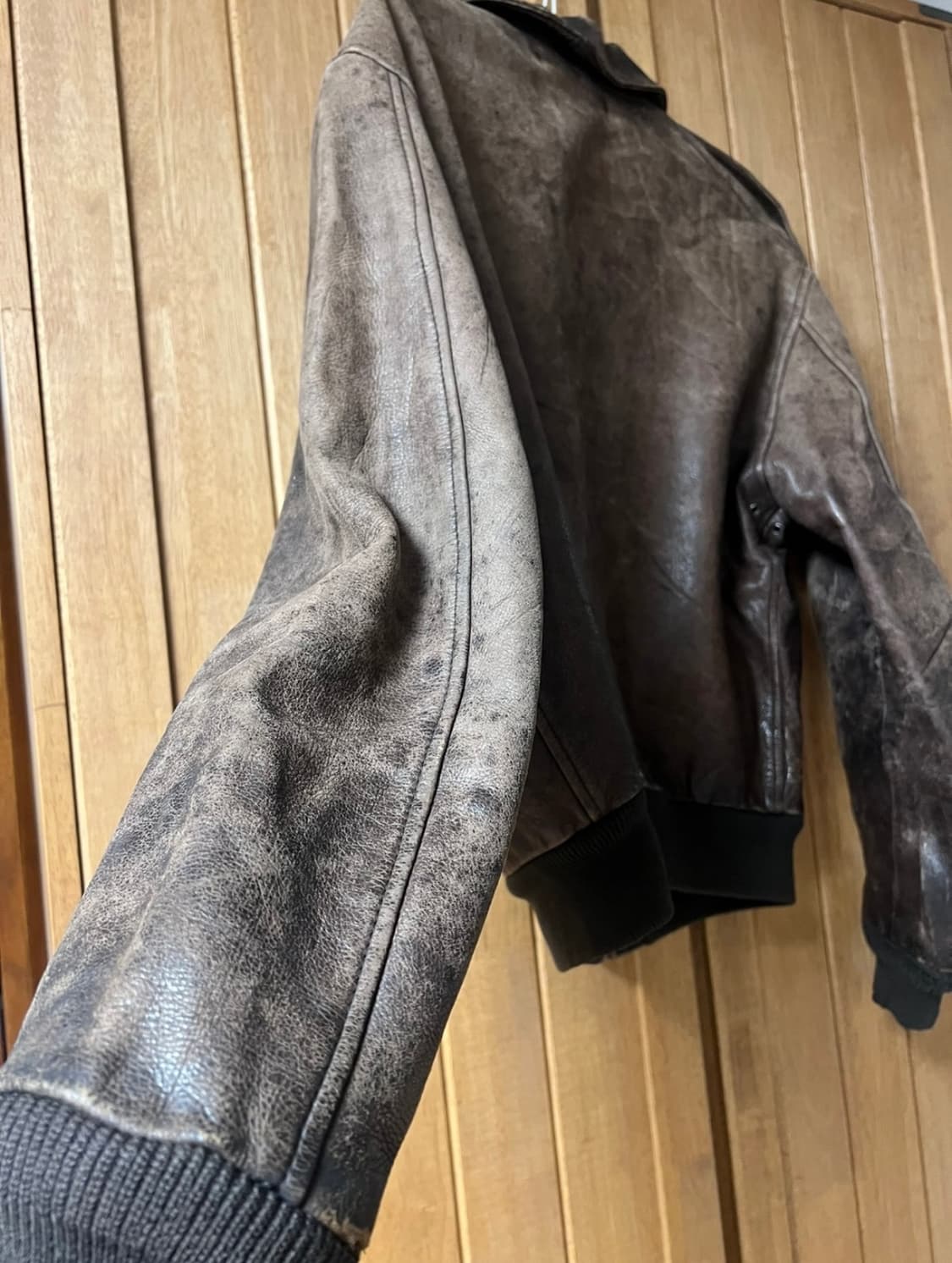 아비렉스 arvirex 소가죽 자켓 40(=103) A-2자켓 상품이미지10