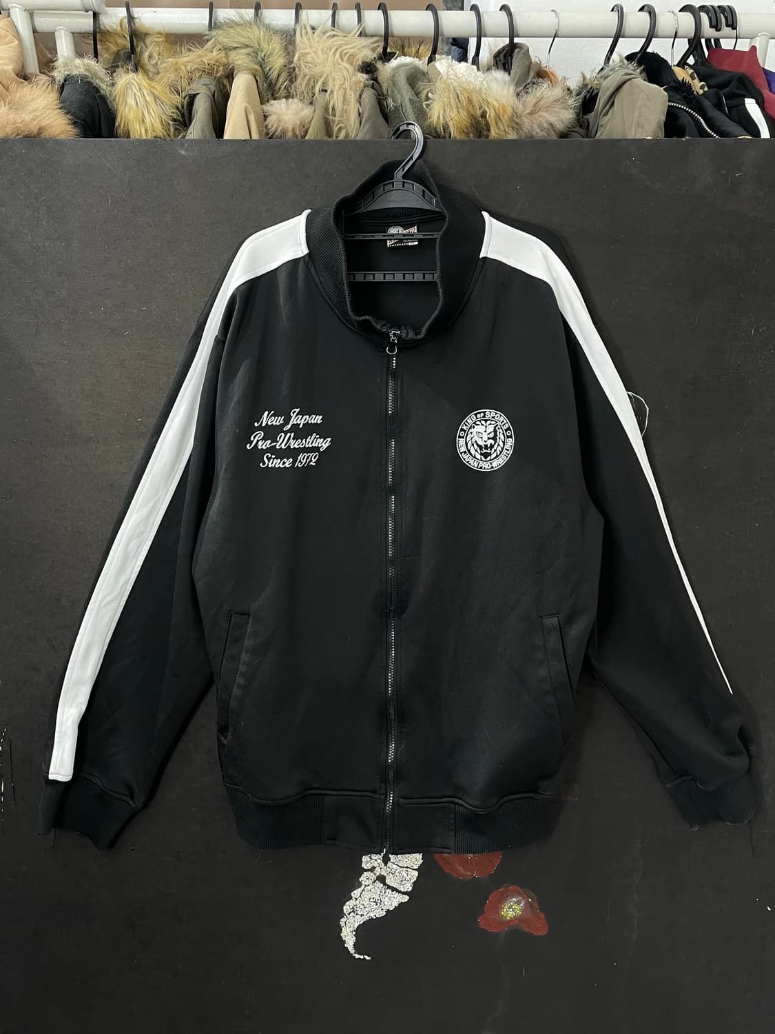 일본빈티지 new japan 빅로고 프린팅 양산형 지뢰계 오버핏 져지 5 상품이미지6