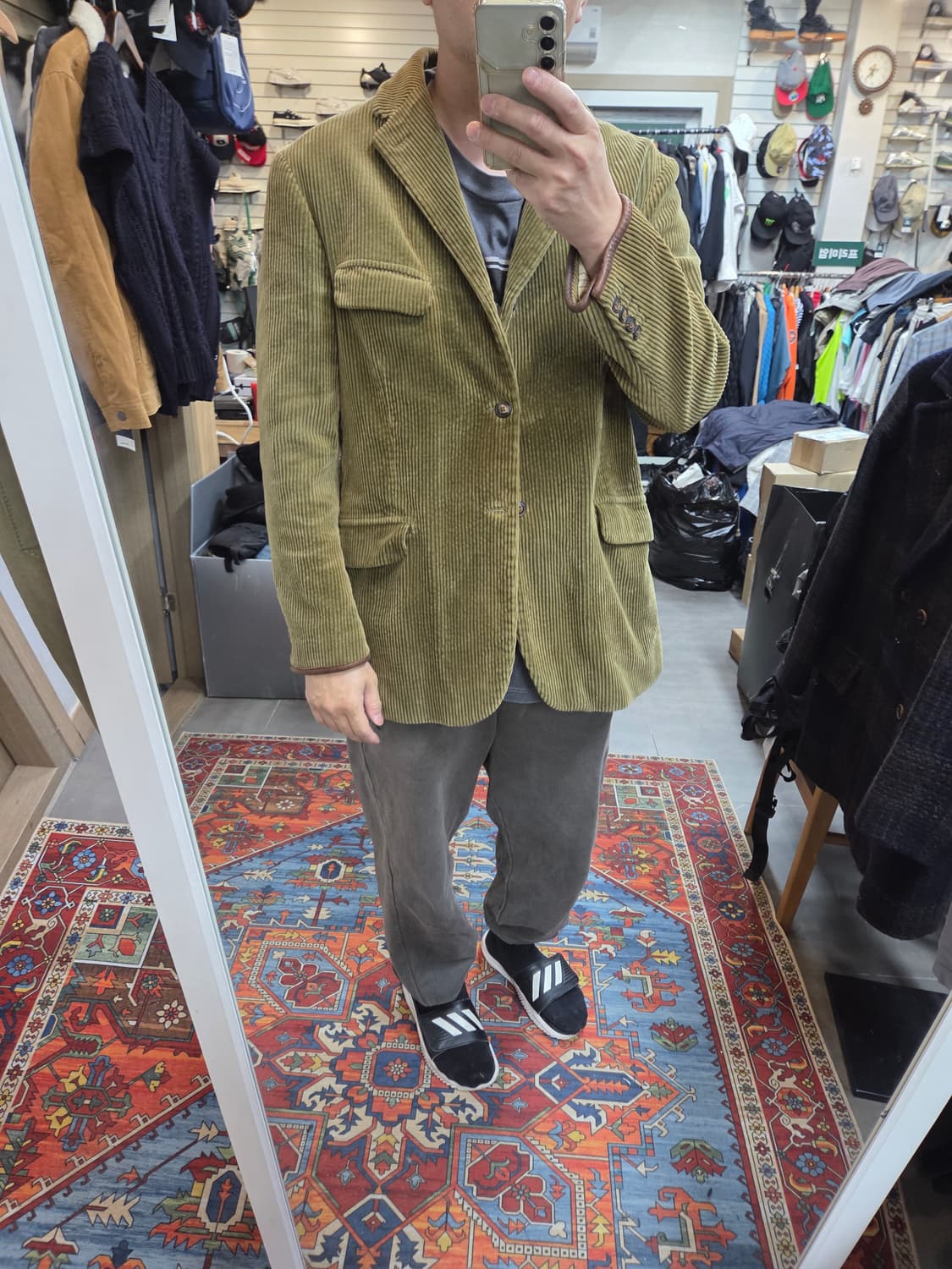 폴로랄프로렌 빈티지 코듀로이 블레이져 자켓 xl 상품이미지8