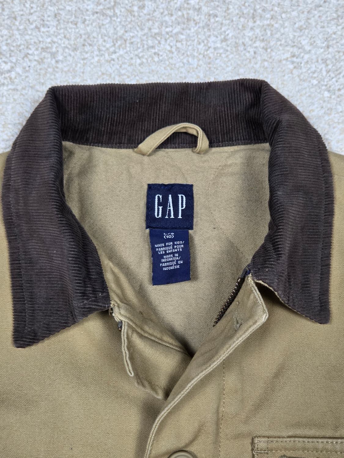 [GAP] 코듀로이 카라 캔버스 워크 자켓 | A00270 상품이미지3