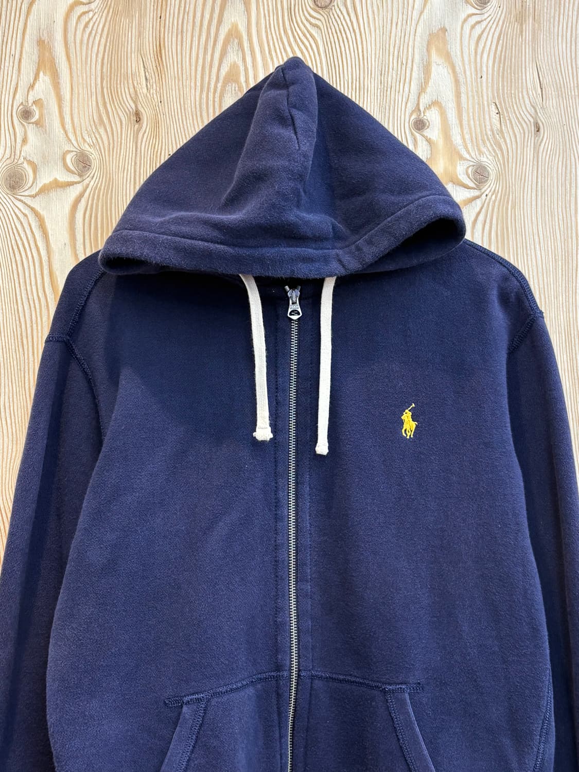 폴로 랄프로렌 와플 기모 후드집업 상품이미지3