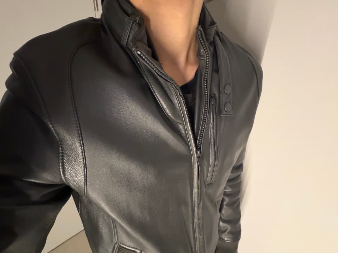 Tate 양가죽 레더 자켓 상품이미지2