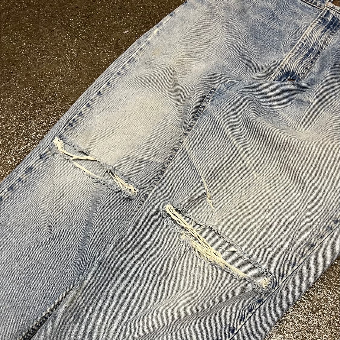 90s USA Levis550 데미지 팬츠 (35“) 상품이미지4