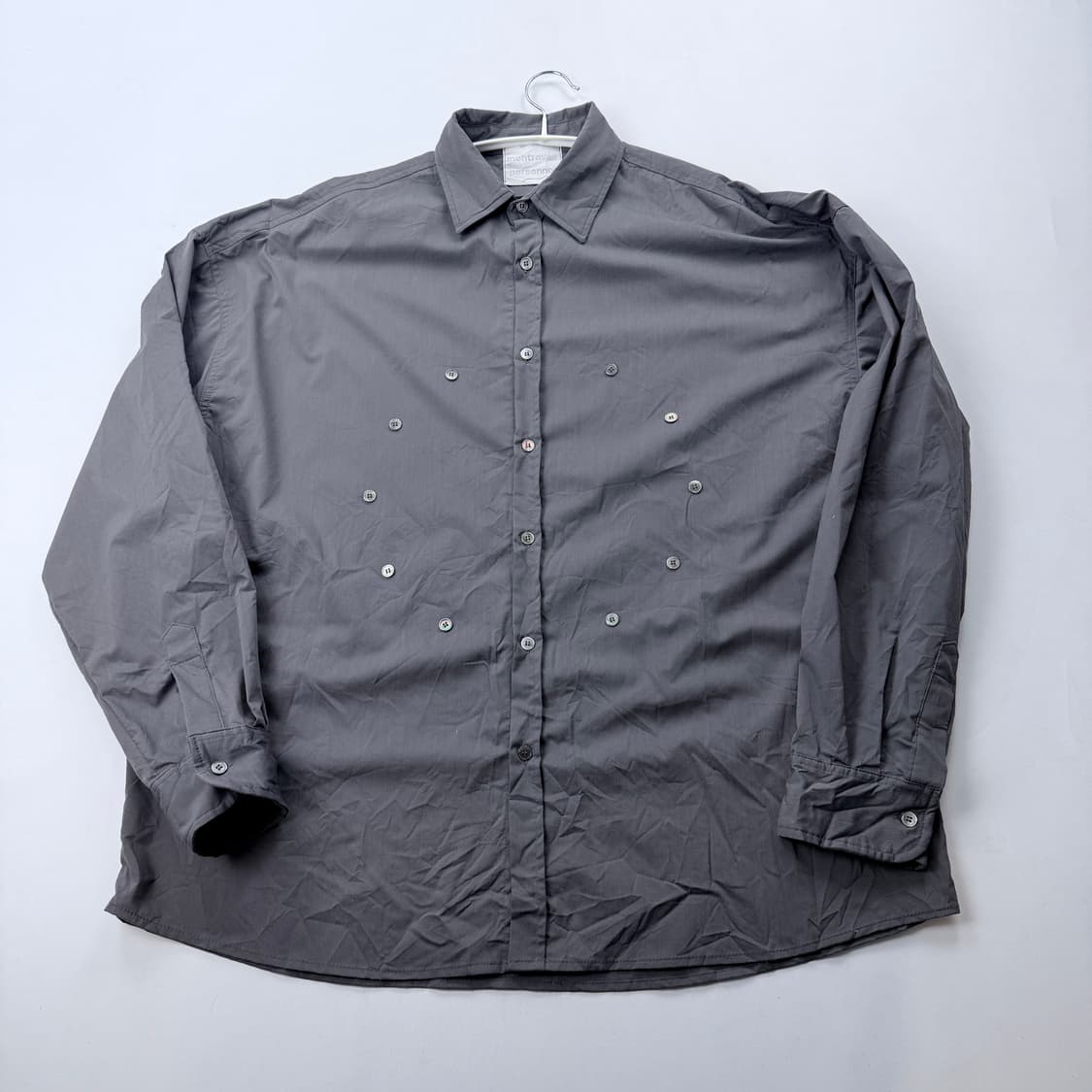 MTP 몬트라바일펄스널 유즈드 페이퍼 블랙 셔츠 상품이미지2