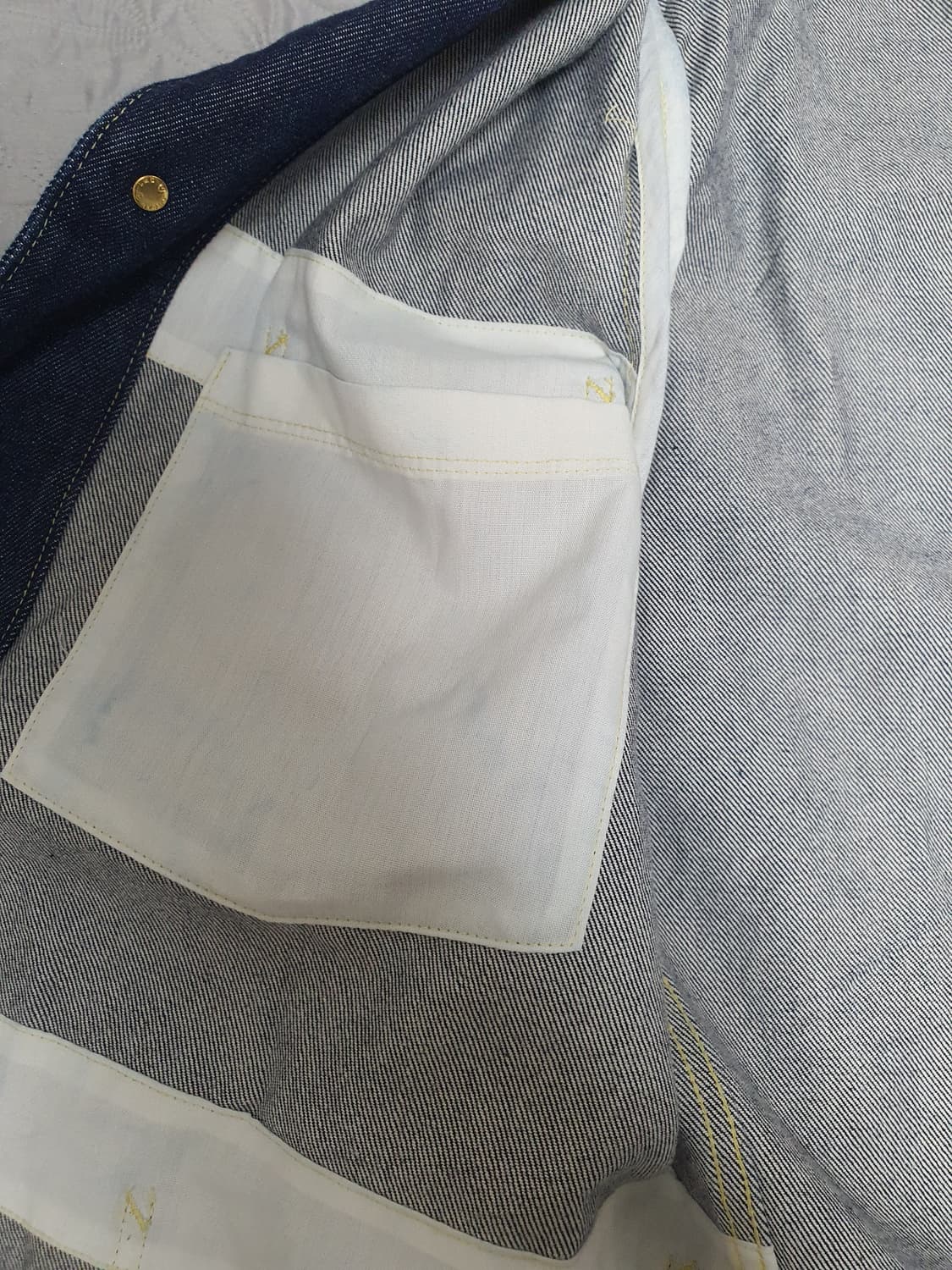 Levi's 리바이스 LMC Sack Coat 데님 커버올 초어 자켓 M 상품이미지8