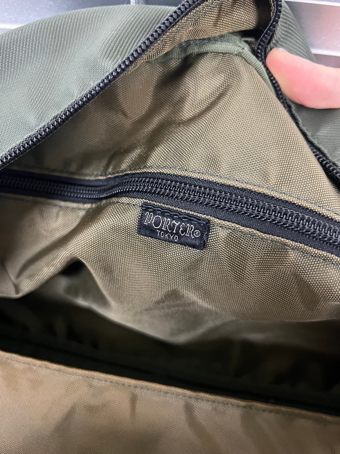 PORTER ROUND-BOSTON BAG L(Khaki)   상품이미지7