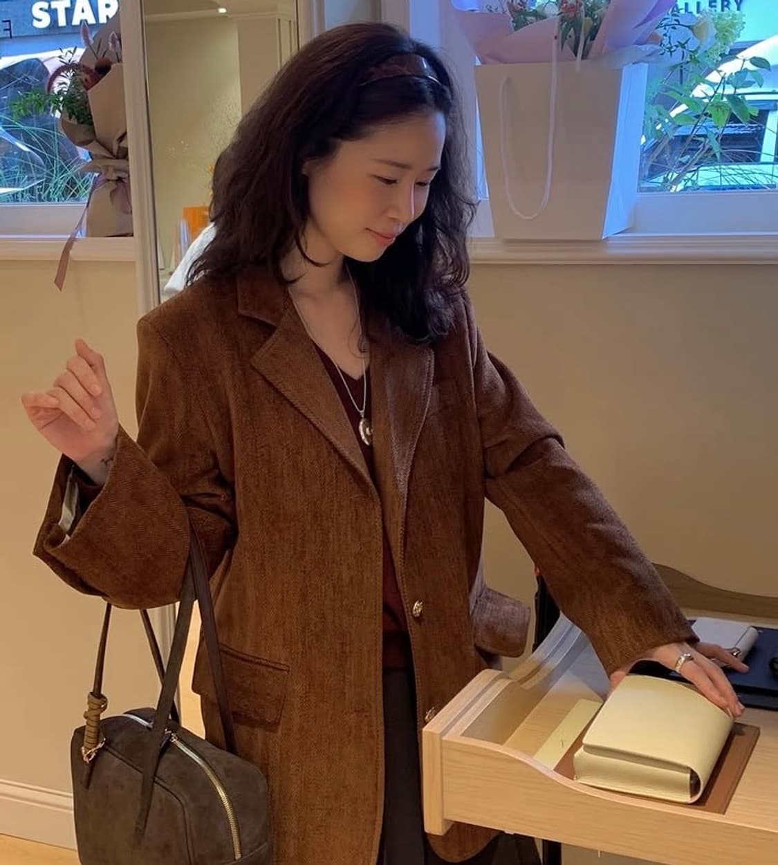 스코티 헤링본 자켓 상품이미지6