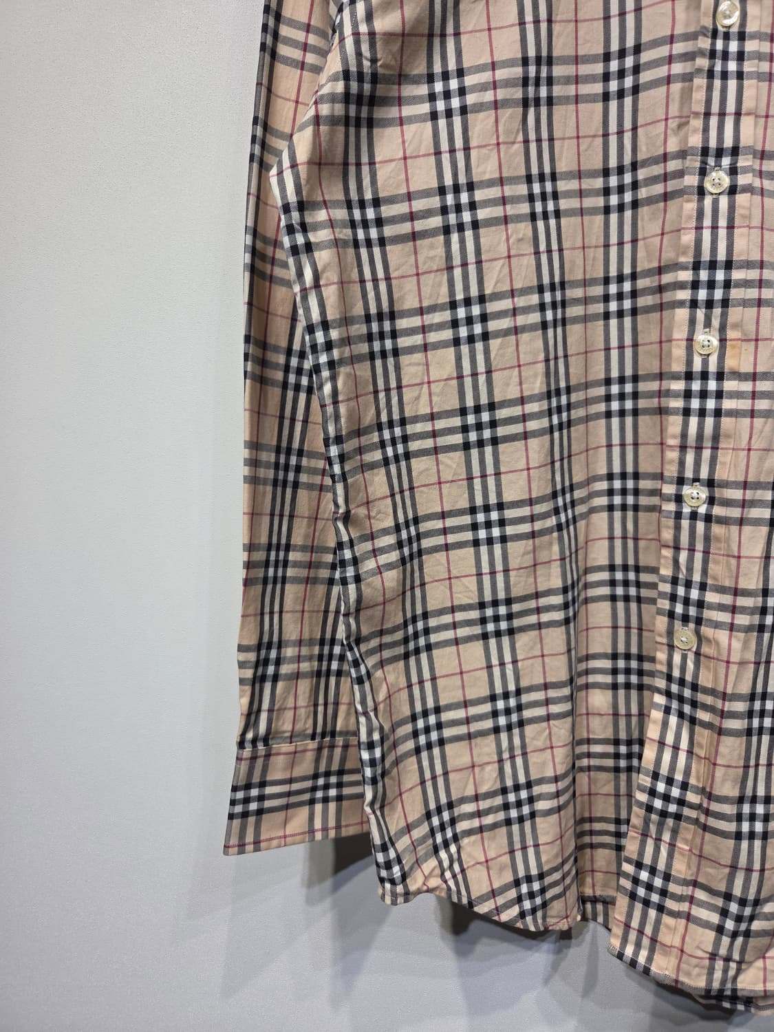 BURBERRY LONDON 버버리 런던 노바체크 긴팔 셔츠 상품이미지3