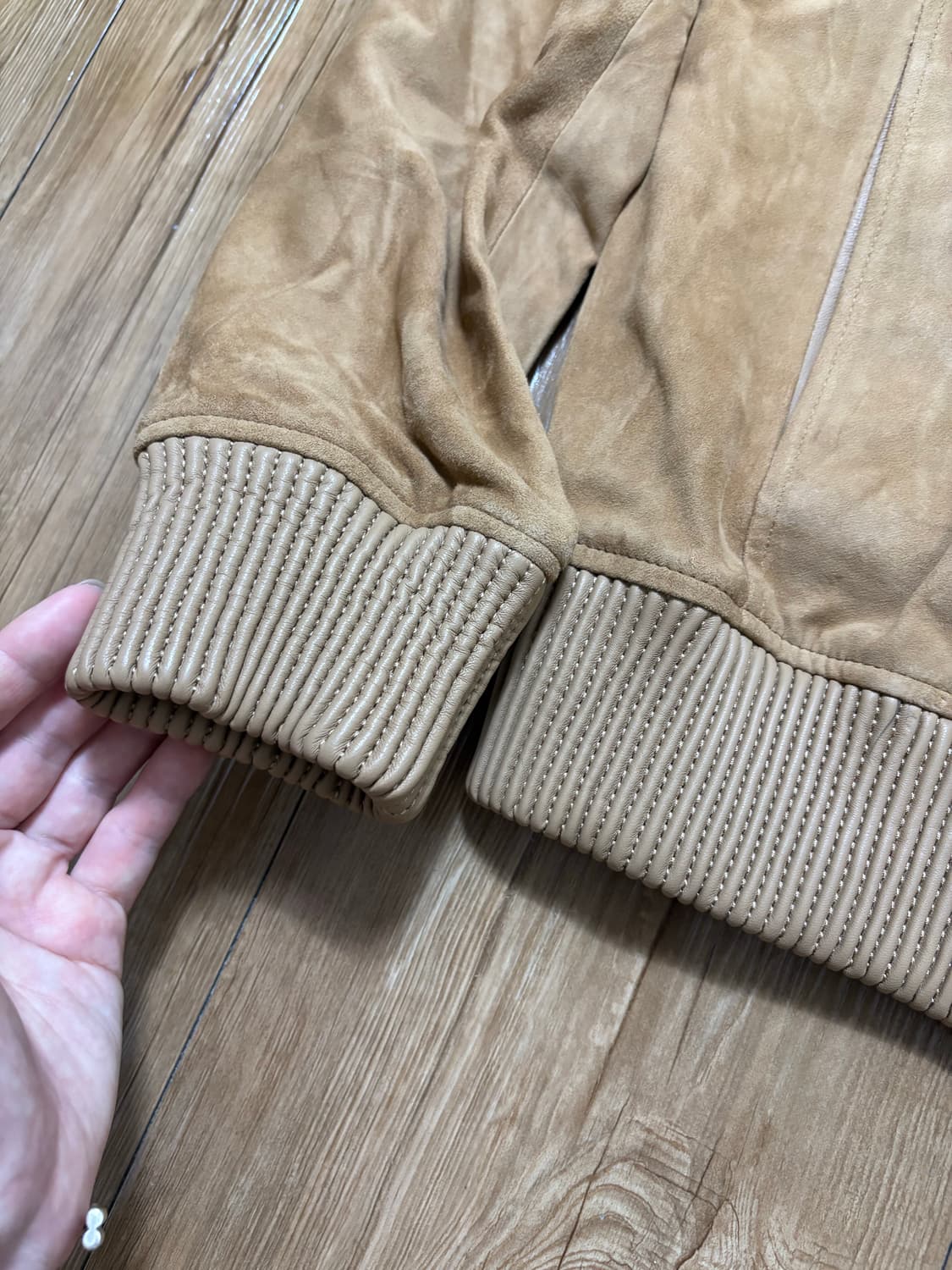 로보 염소가죽 스웨이드 자켓 새상품 상품이미지4