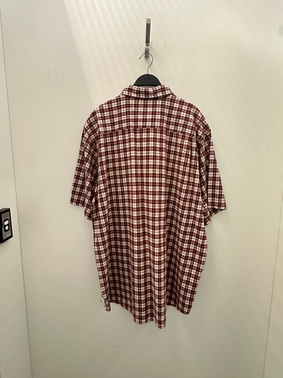 CARHARTT 칼하트 레드 체크반팔셔츠 상품이미지4