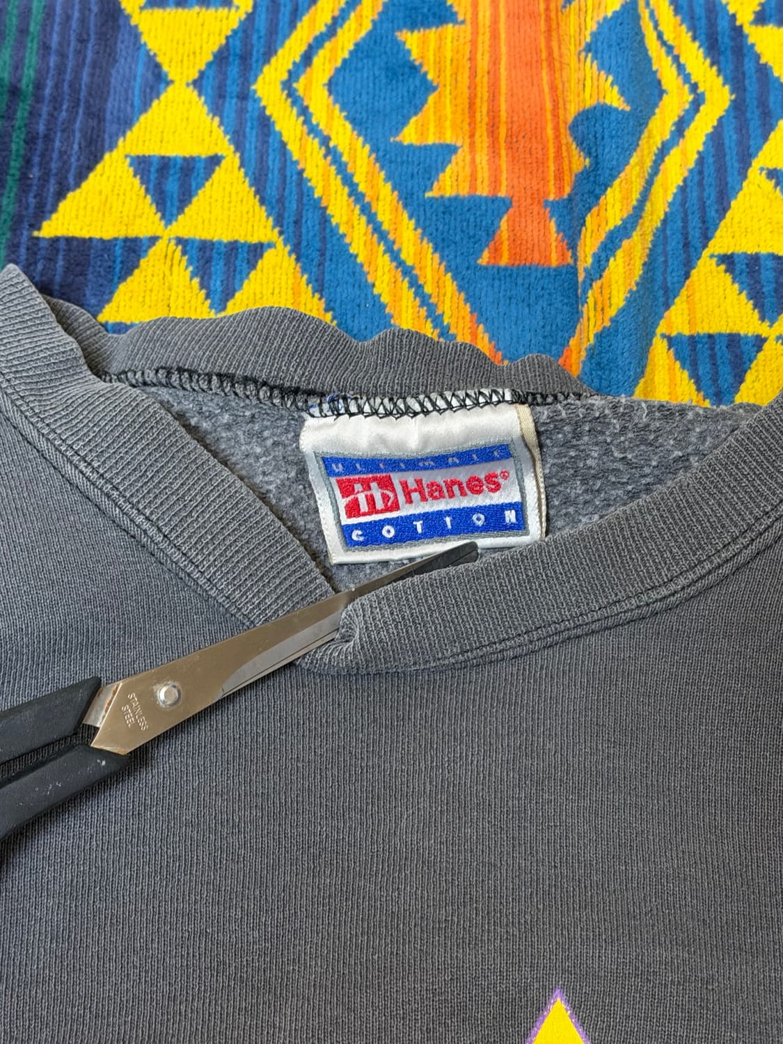 VTG Bean Express sun faded sweat xxl 상품이미지3