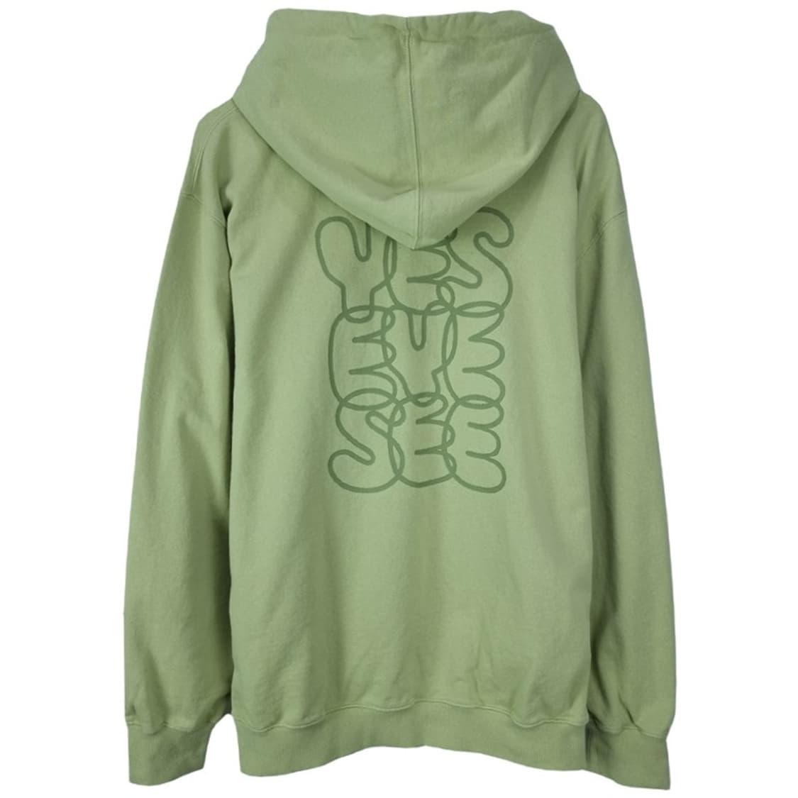 [예스아이씨] 빅로고 프린팅 오버핏 후드티 M19300 상품이미지3