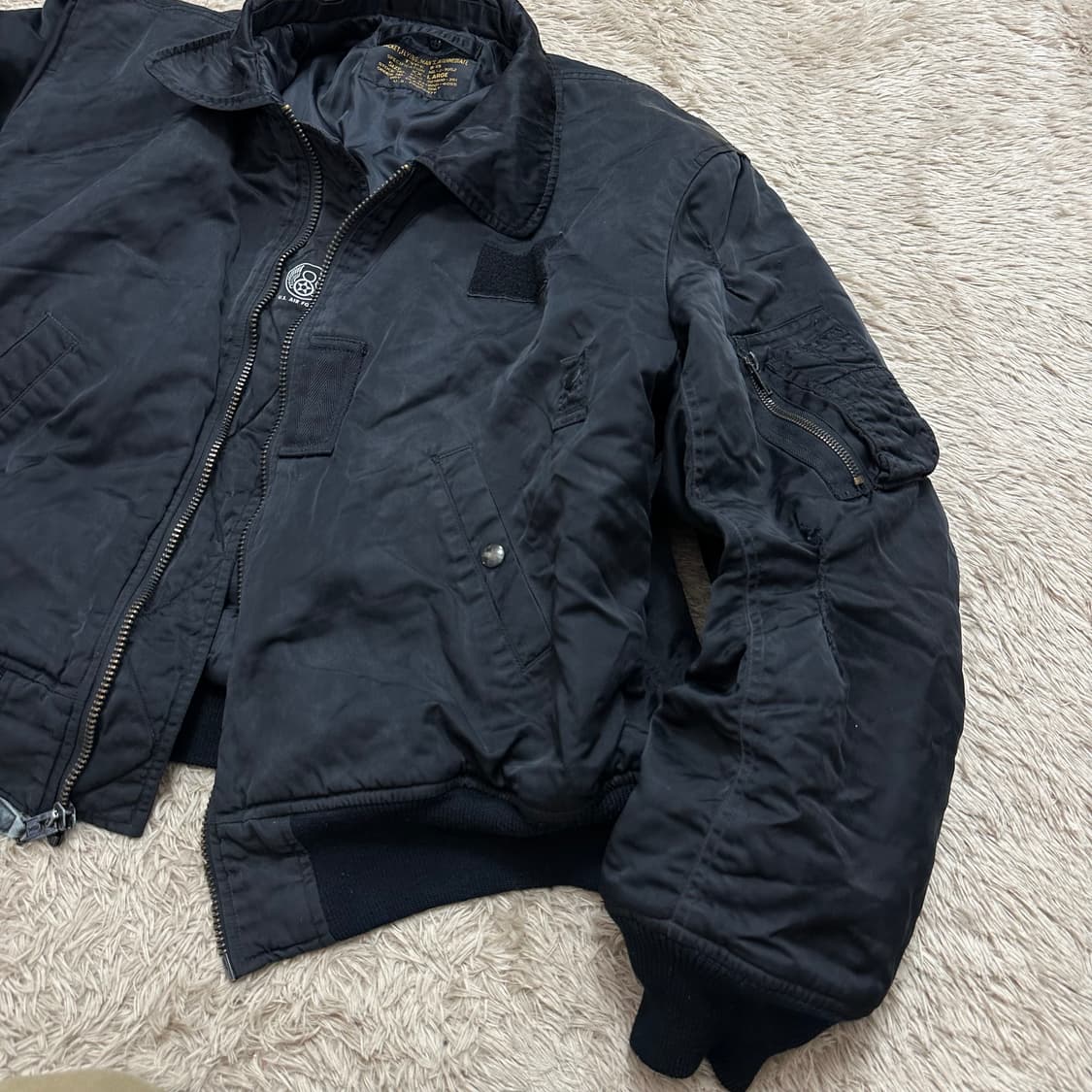 U.S 에어포스 B-15 오리지널 자켓 상품이미지2