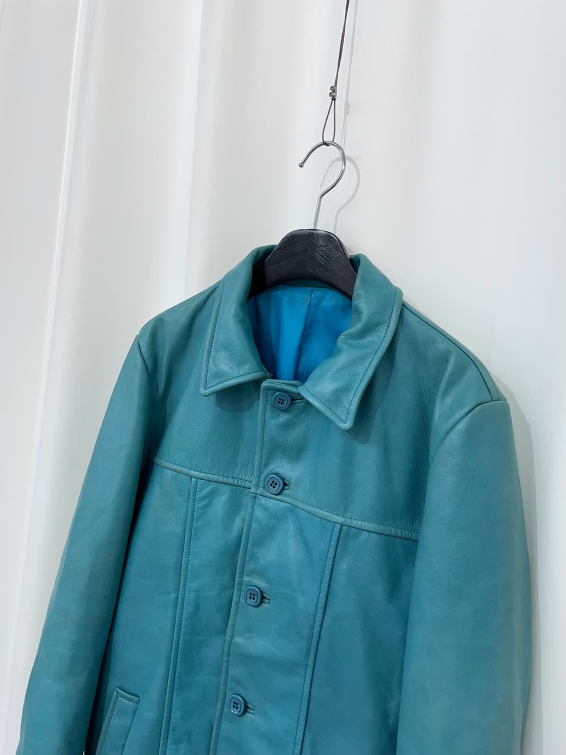 c.brumes cowskin leather jacket  상품이미지2