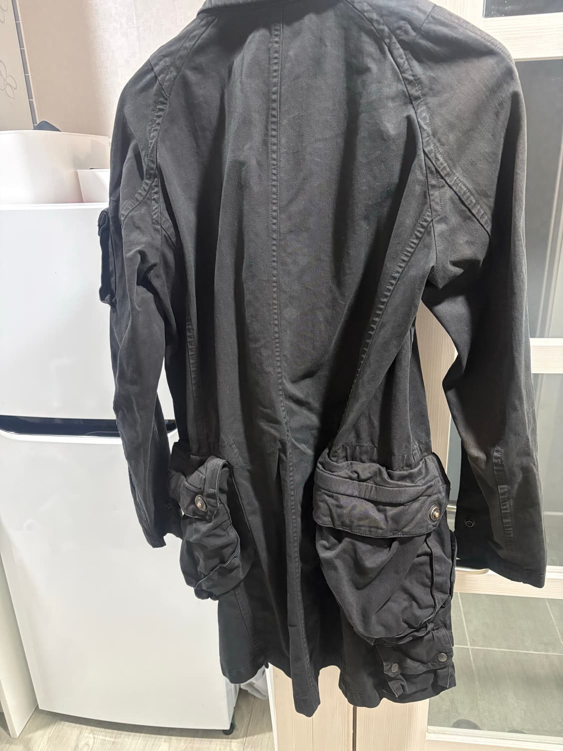 08fw 율리우스 가스마스크 왁스코트 상품이미지3