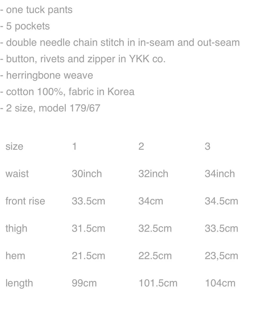 homly herringbone trousers charcol Lsize 상품이미지3