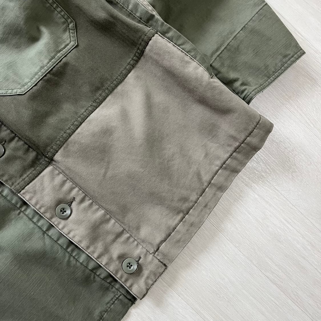 Coen . 코엔 패치워크 워크자켓 상품이미지4