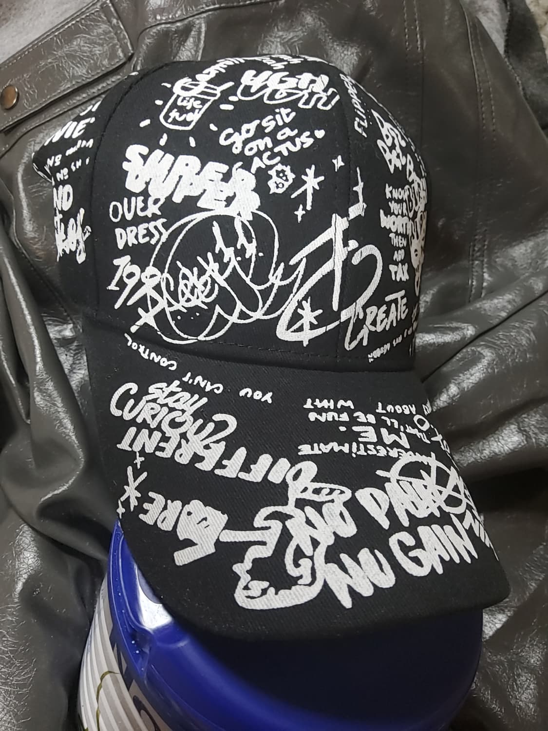 그래피티 모자 상품이미지1
