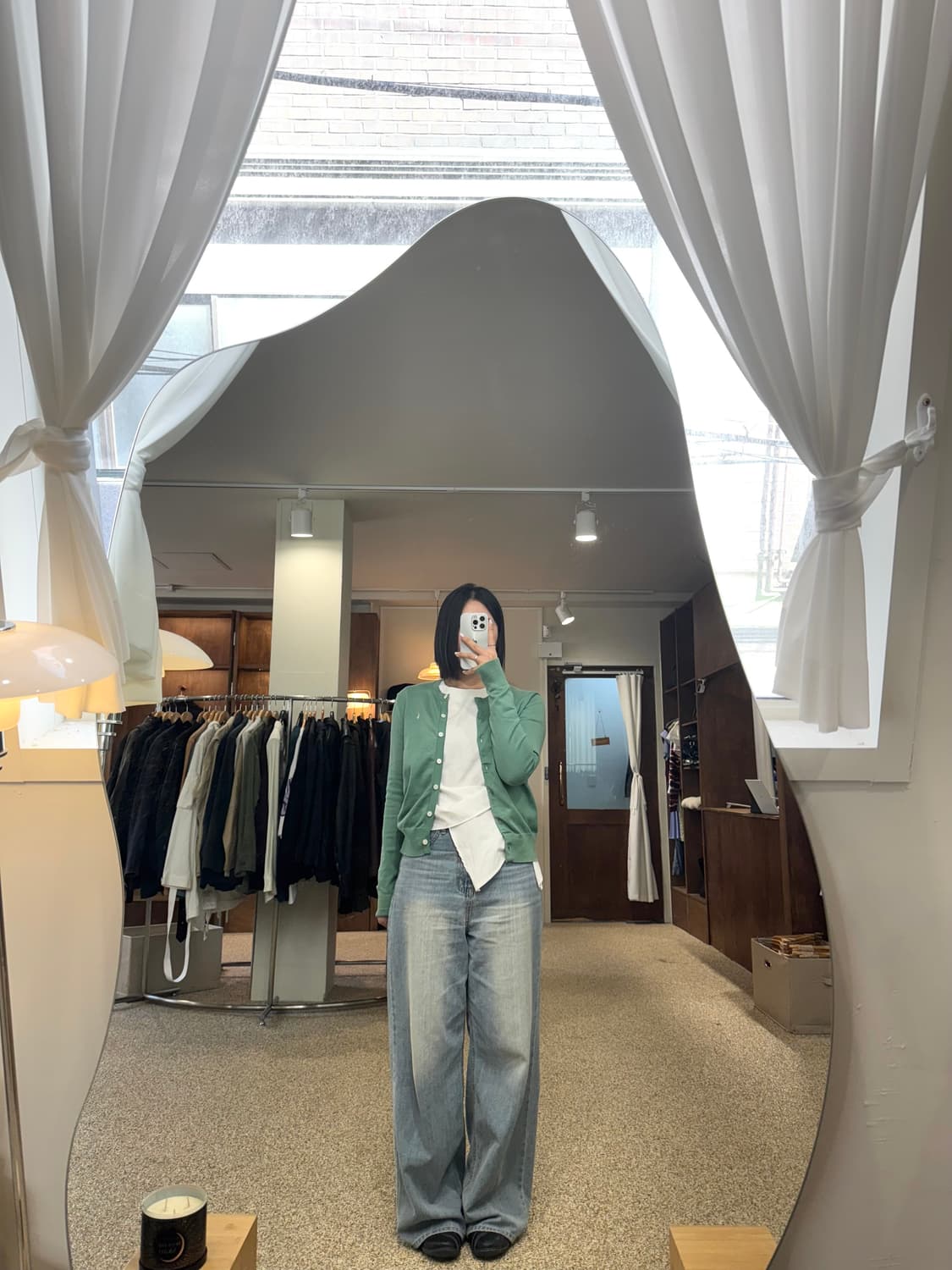 폴로 랄프로렌 민트 코튼 블렌드 가디건 상품이미지2