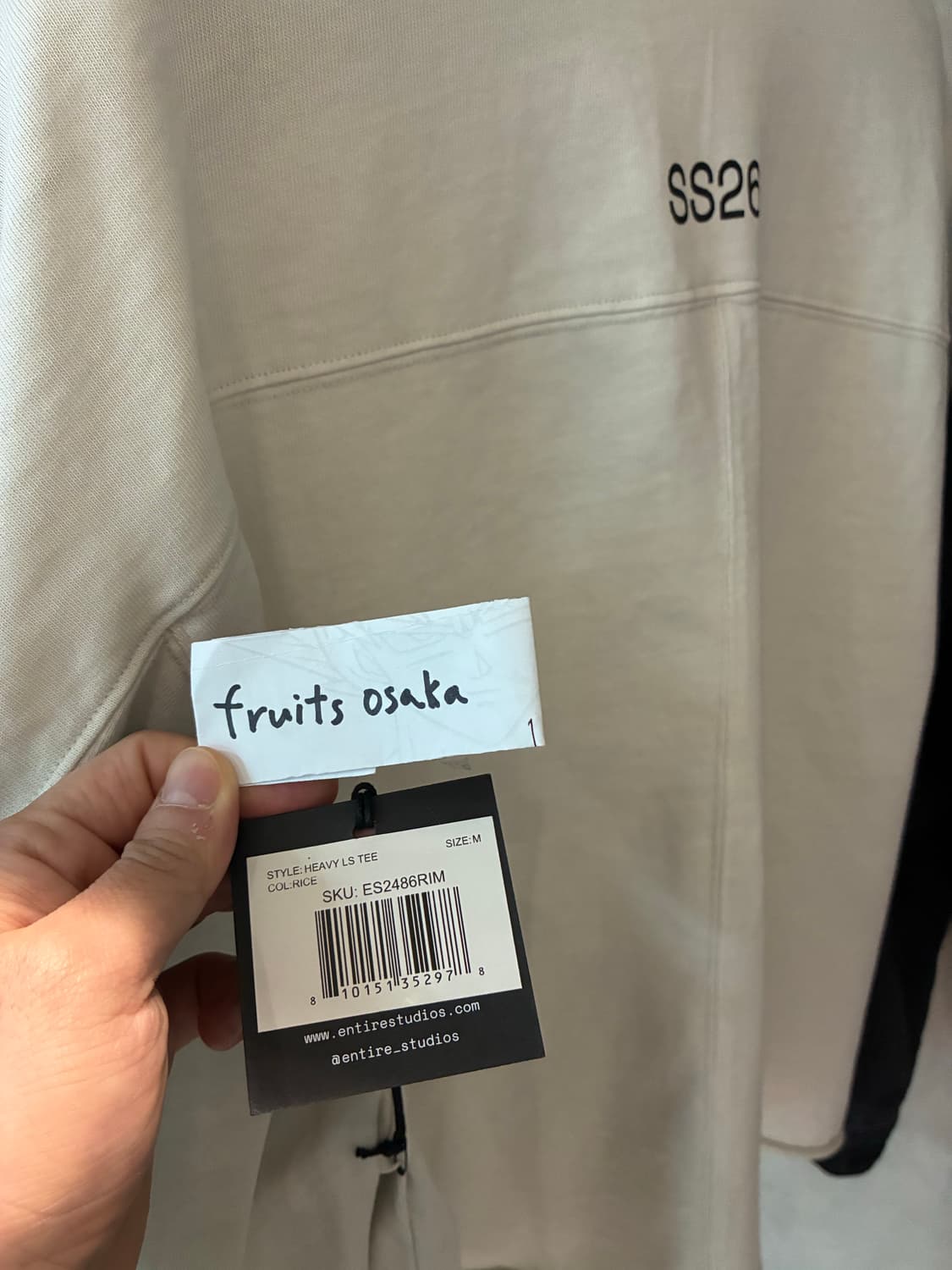 엔타이어스튜디오 비매품 M 상품이미지2