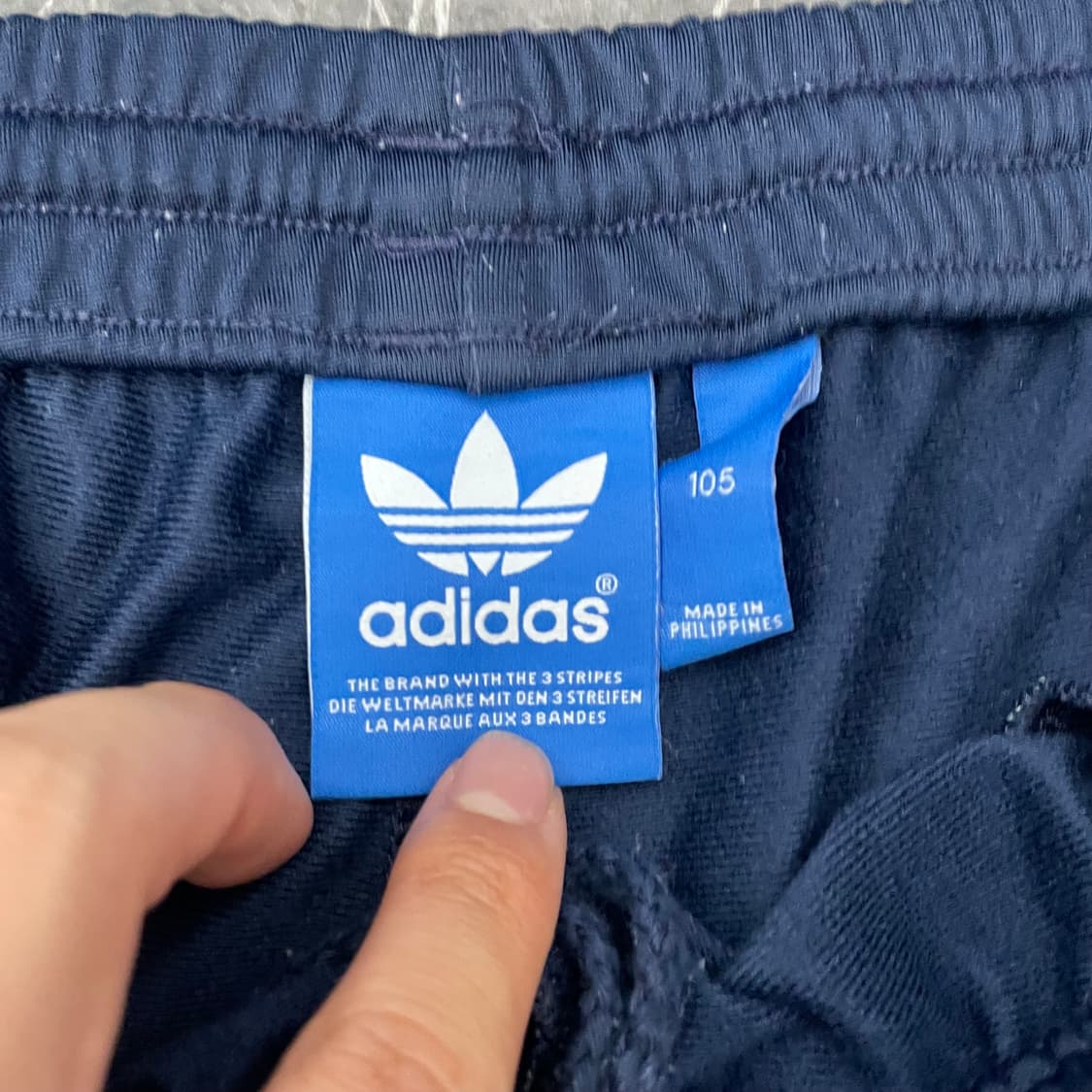 아디다스 네이비 삼선 파이어버드 미니멀 트랙팬츠 상품이미지6