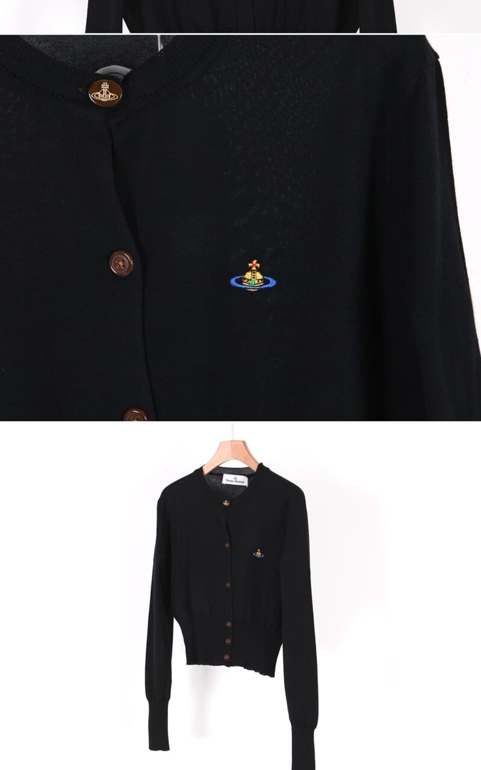 비비안웨스트우드 베아 크롭 가디건 M, 미개봉 새상품 상품이미지3