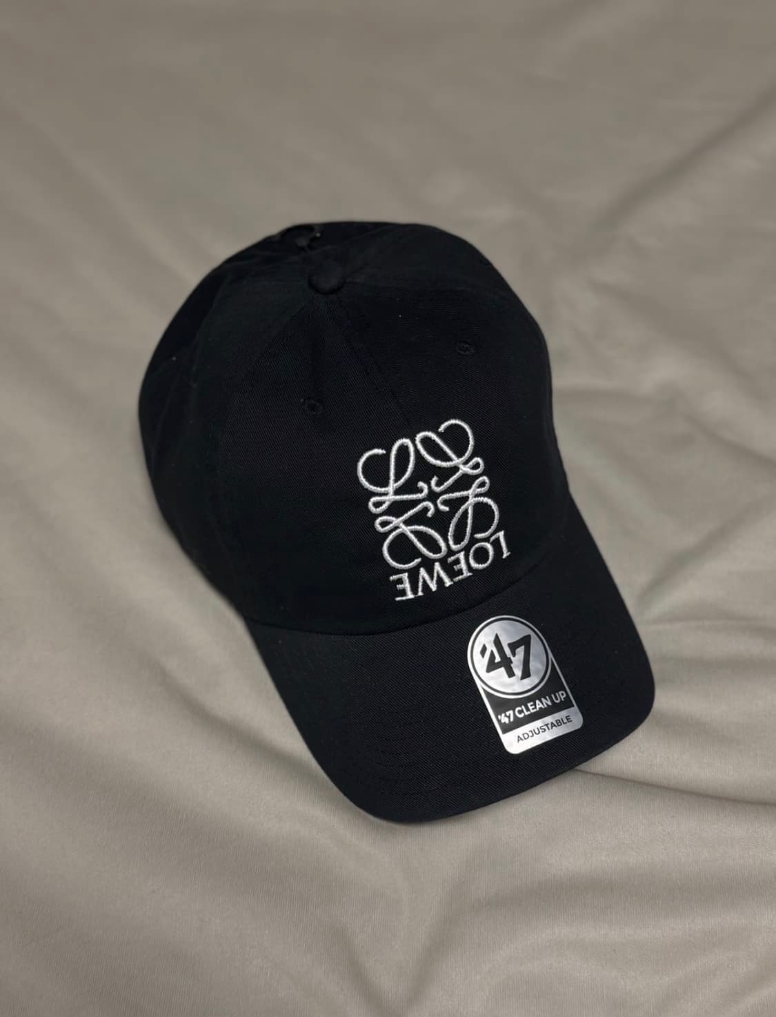 nptsss 로에베 볼캡 블랙 상품이미지2