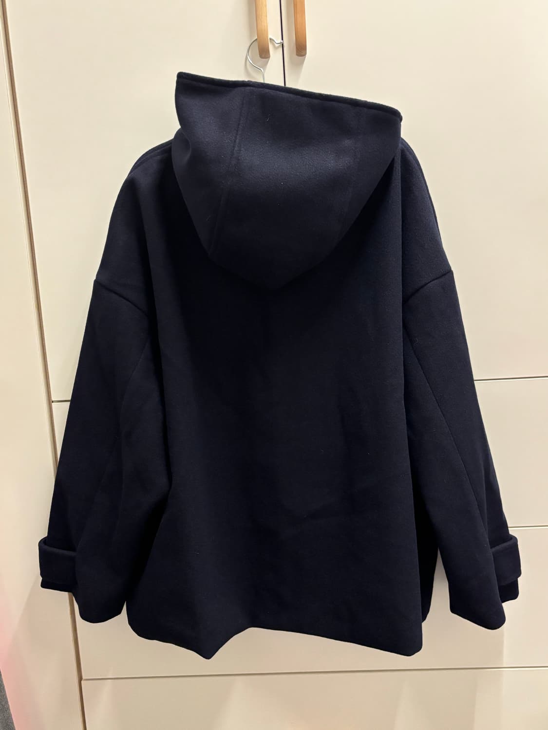 데일리쥬 더플 떡볶이 후드 하프 코트 상품이미지3