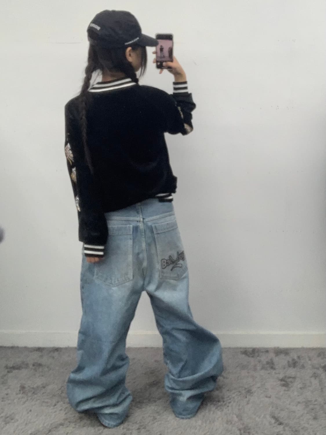 Dukkah 리버시블 벨벳 스카쟌 상품이미지2