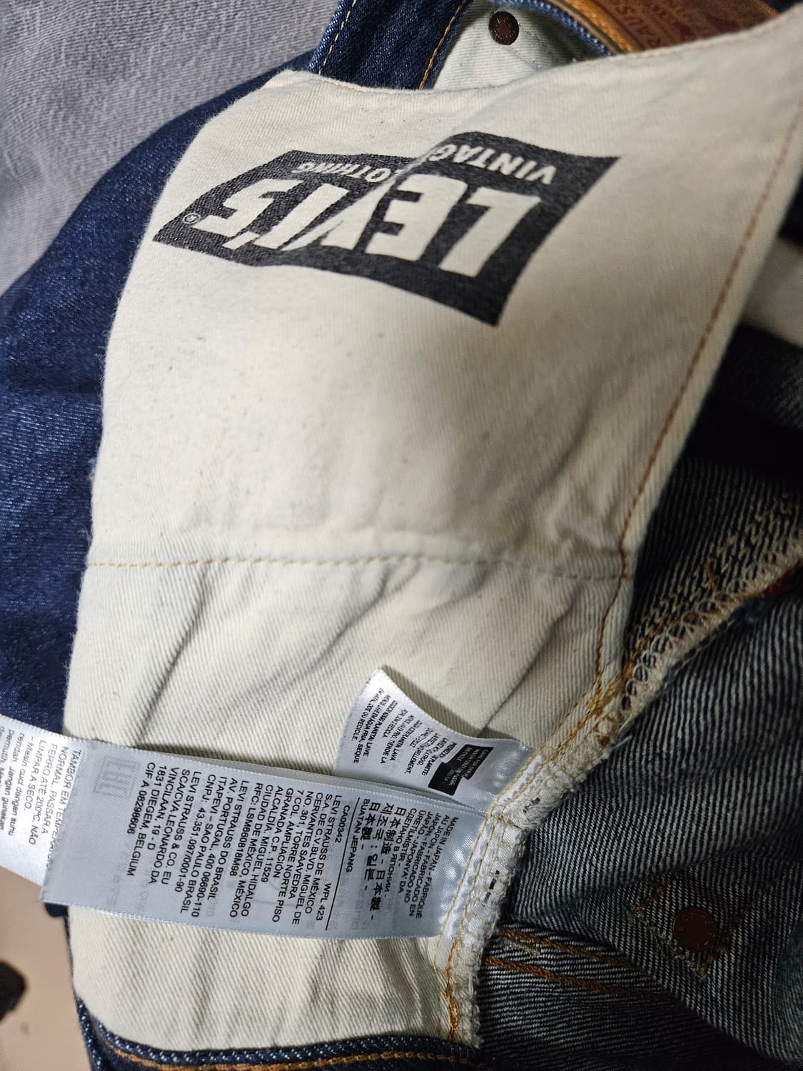 Lvc 37501 리바이스 빈티지 클로징 리지드 34x32 상품이미지7