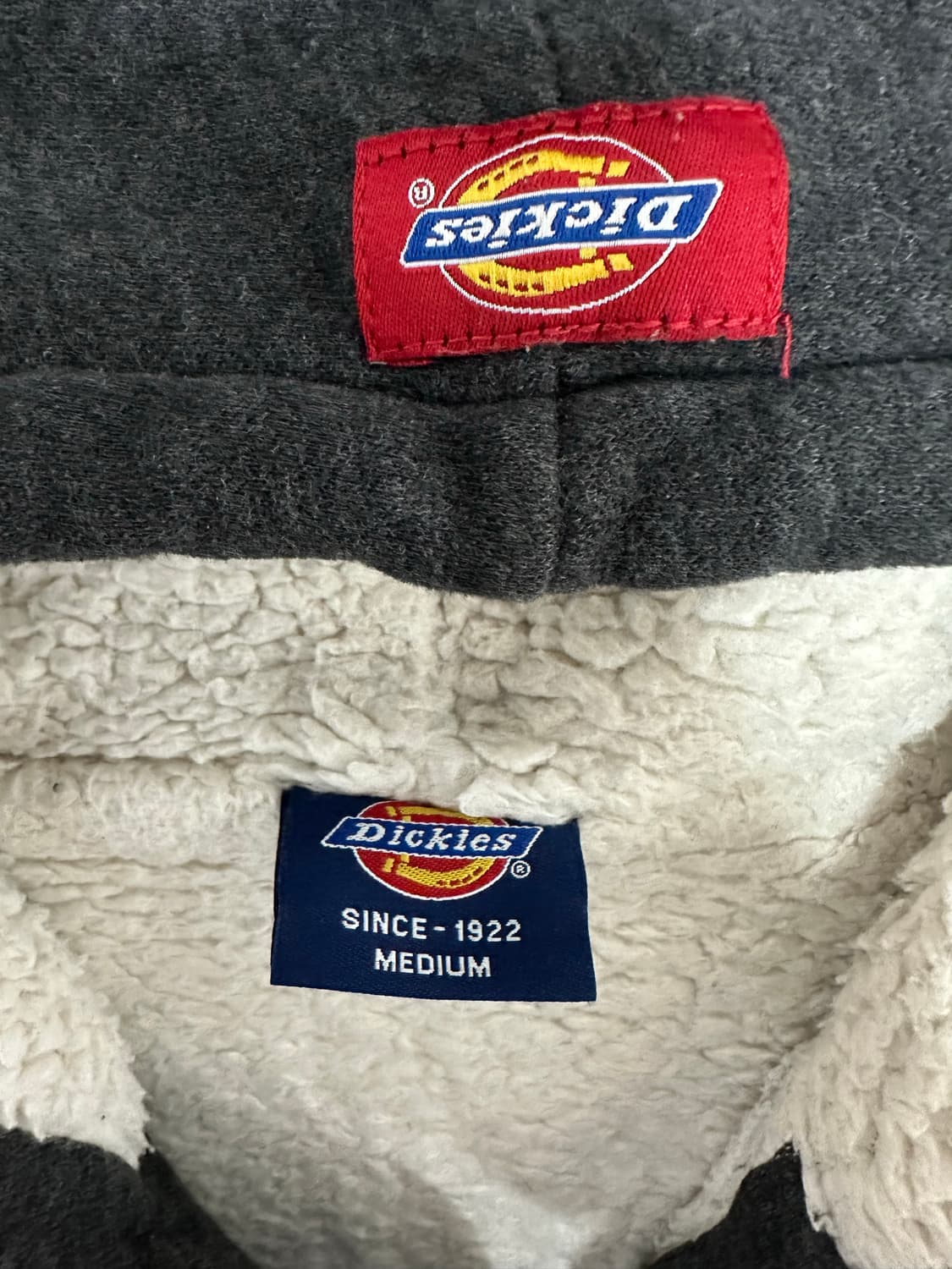 디키즈 양털 회색 후드집업 상품이미지4