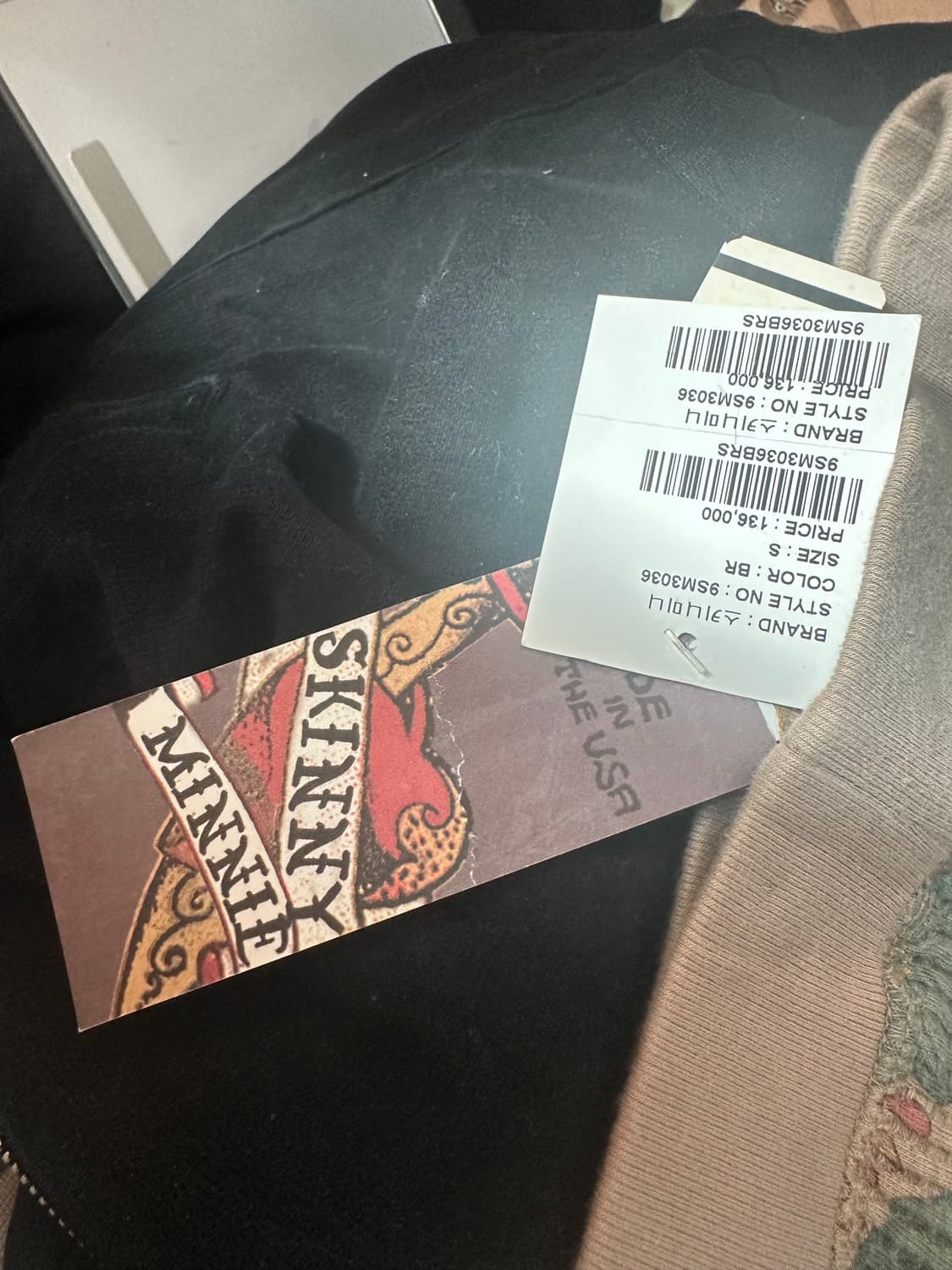 스키니미니 skinny minnie 부츠컷 슬림 팬츠 뉴트럴 페어리 상품이미지4