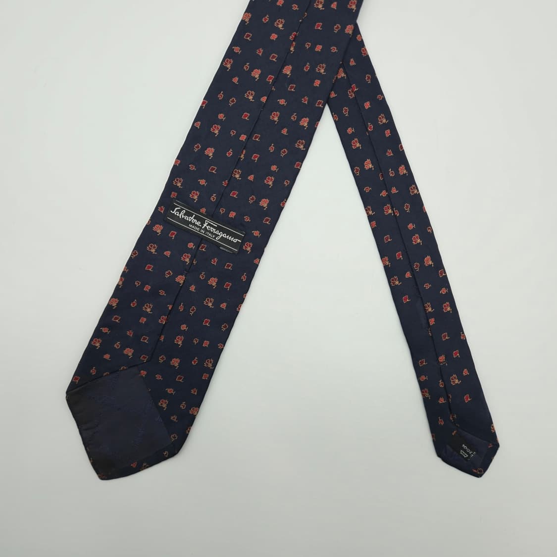 페라가모 실크 넥타이 [BCF10803_0017-07] 상품이미지2