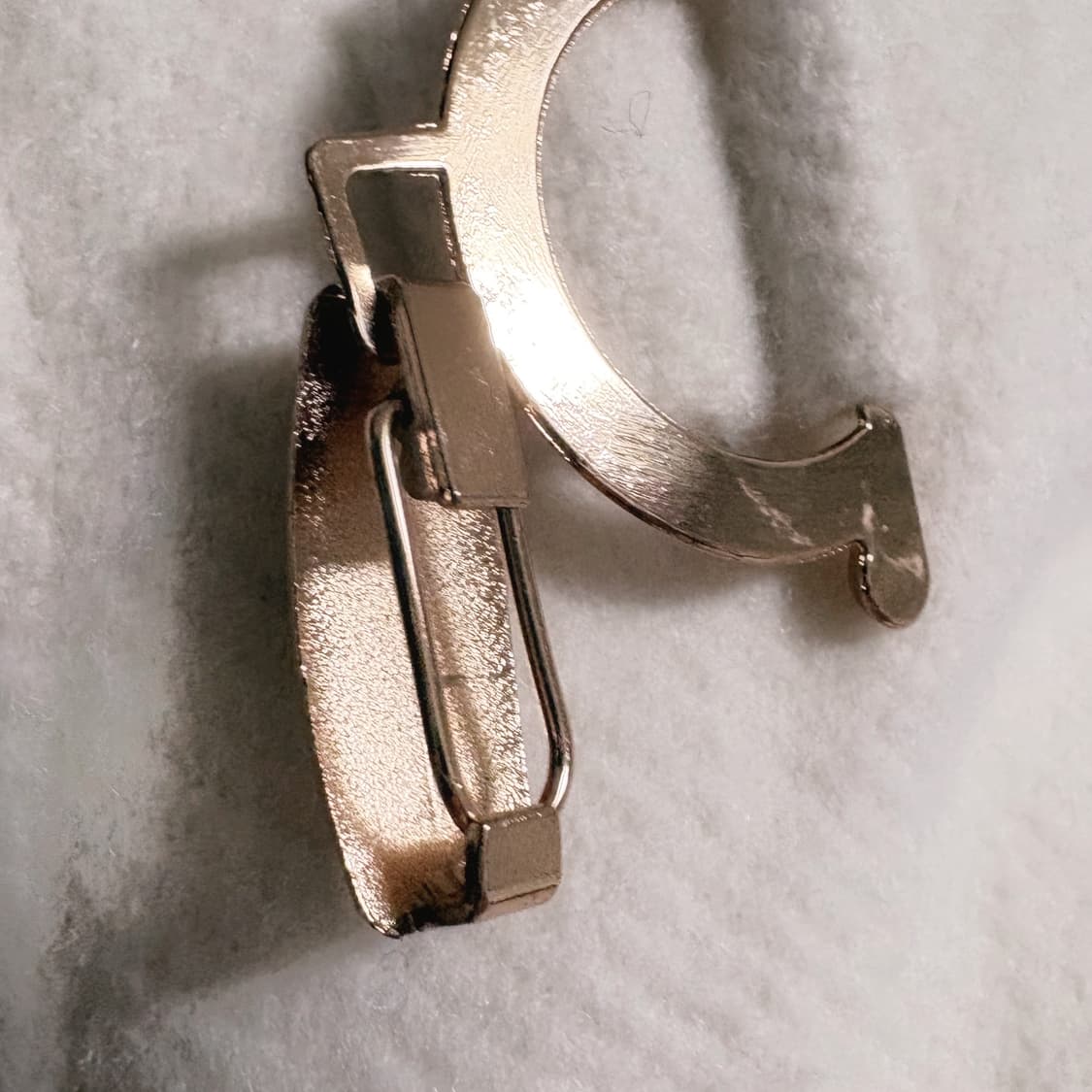 Ma*rs 마즈 생화이트 핀터깔 버클 금장 레이스 후드 롱코트 상품이미지6