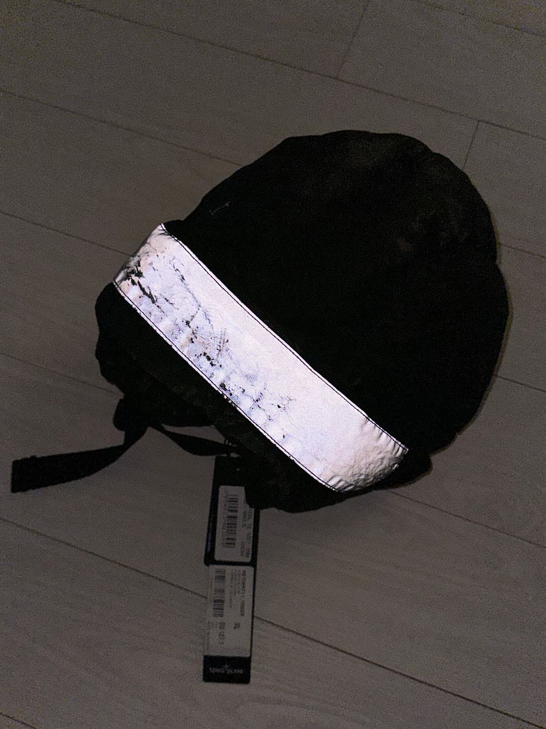 스톤아일랜드 리플렉티브 트루퍼햇 XL(60) 블랙 상품이미지2