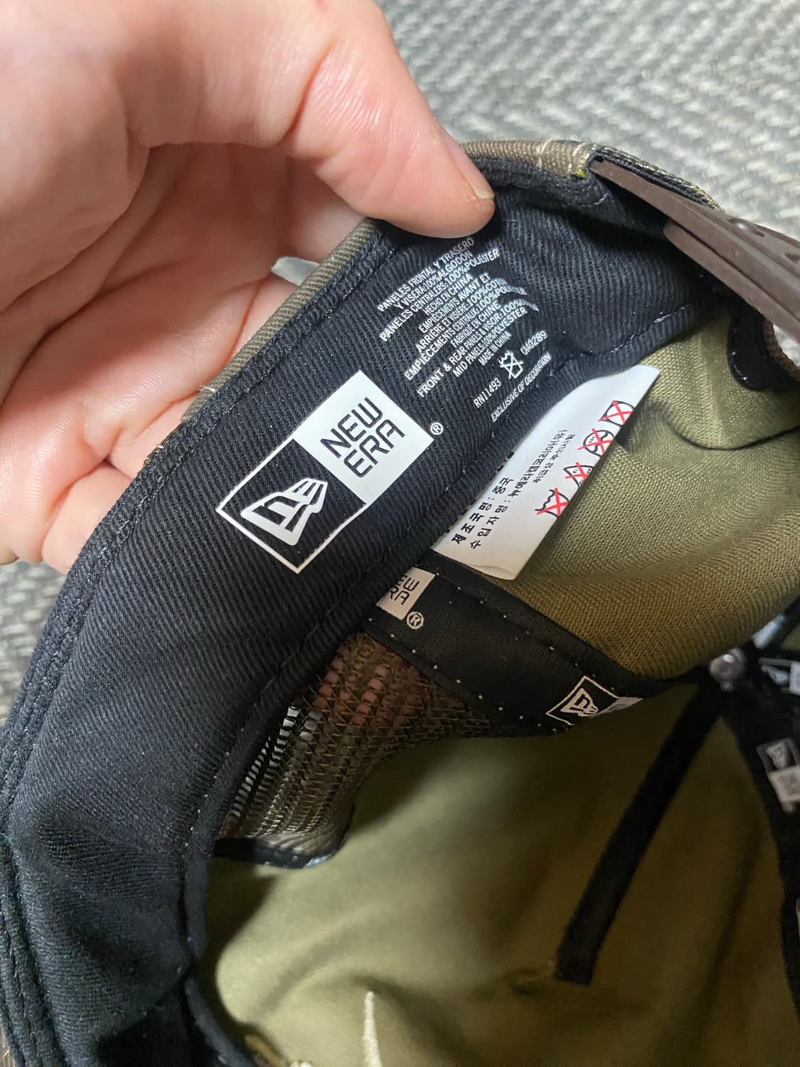 썬러브x뉴에라 캡모자 라이즈 소희 착용 상품이미지2