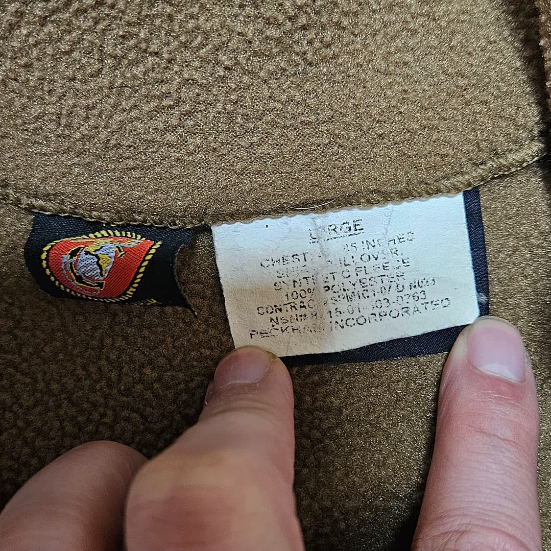 미해병대 USMC 폴라텍 / 굿컨디션 상품이미지5