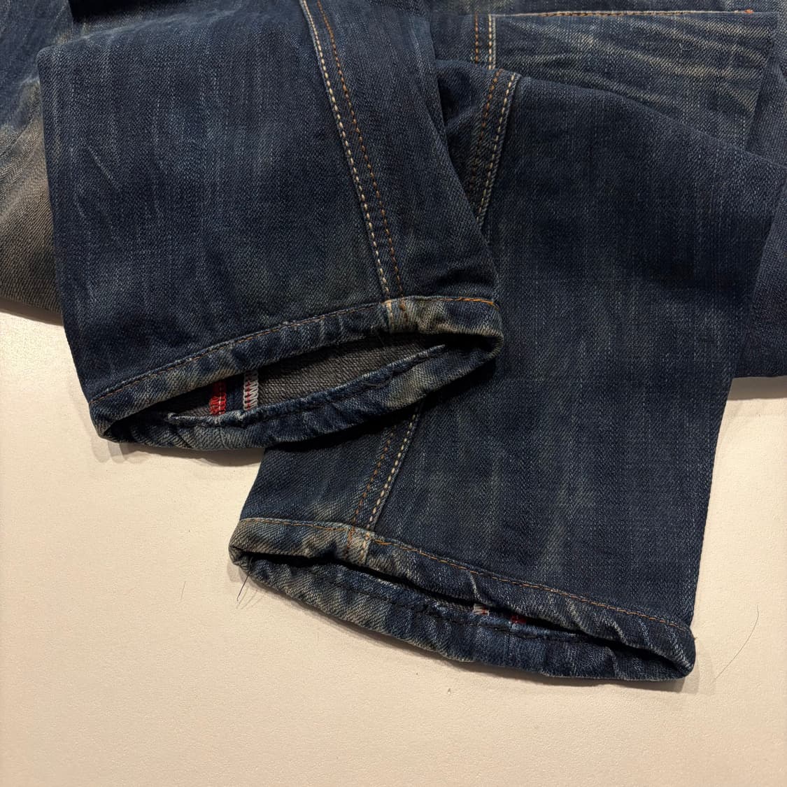 [30] 11s 에비수 포켓 로고 데님 청바지 팬츠 C751 상품이미지7