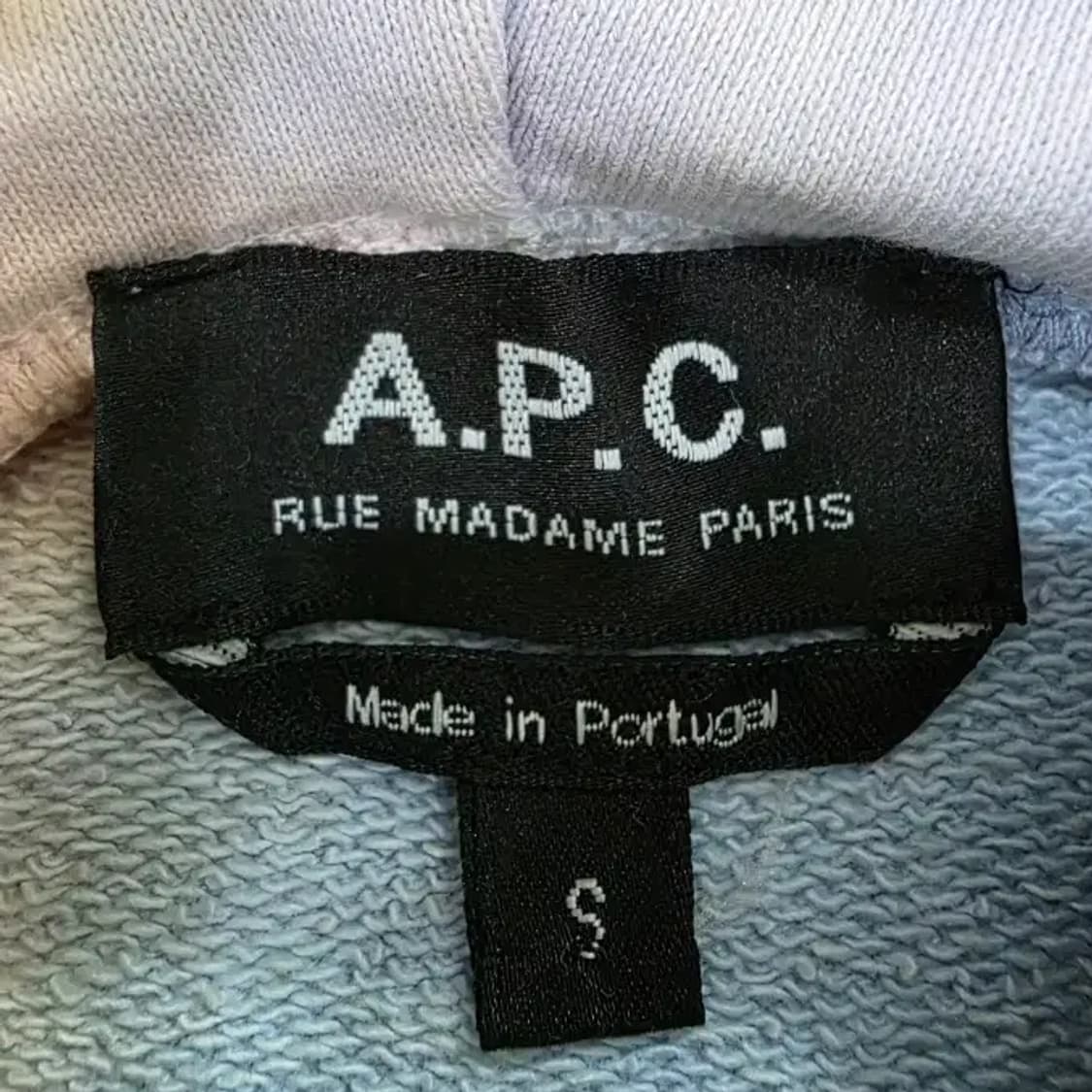 A.P.C. 아페쎄 타이다이 후드티 남녀공용 S 상품이미지8