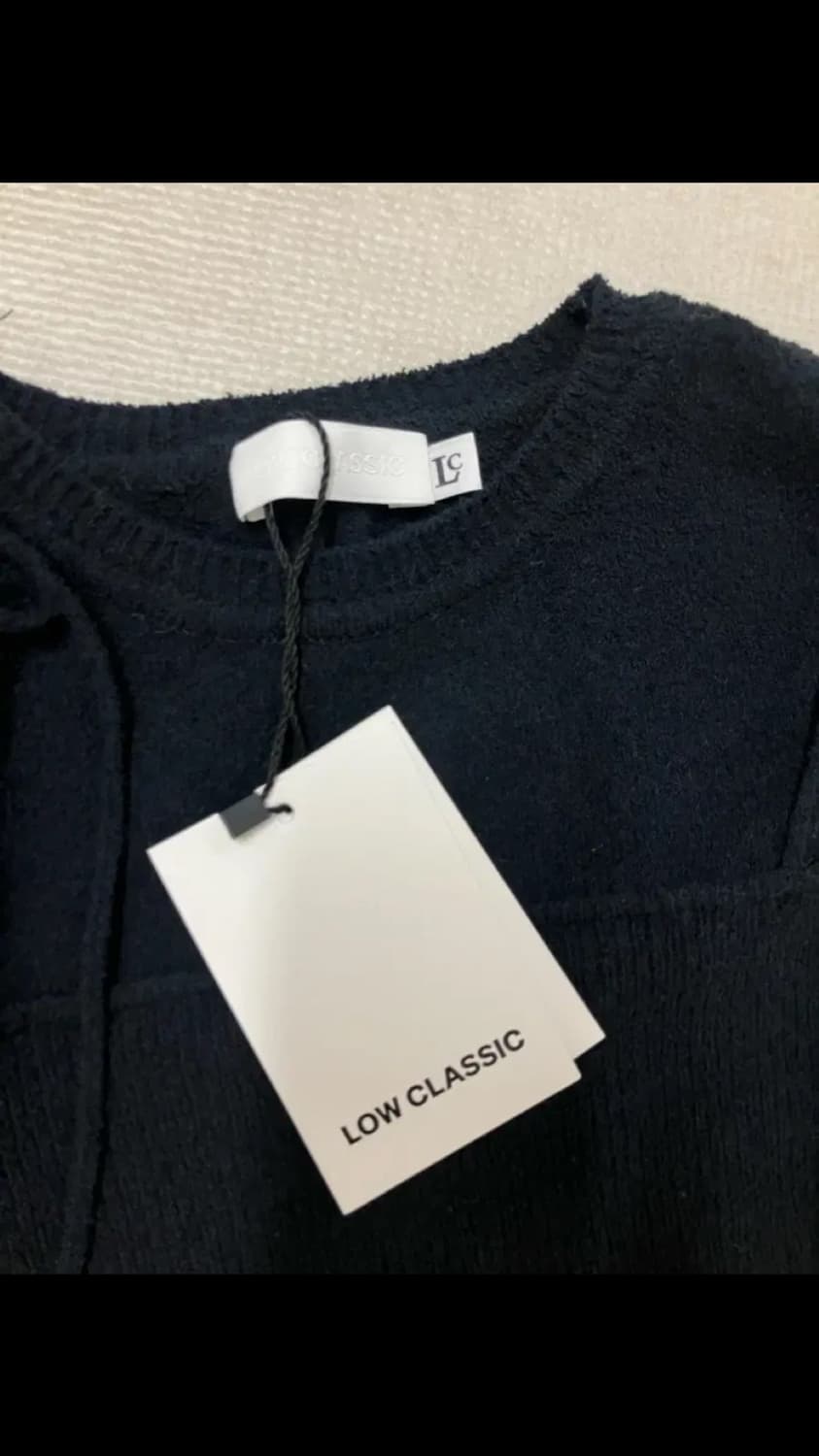 로우클래식 니트 RIBBED SHORT SLEEVE SWEATER 상품이미지7
