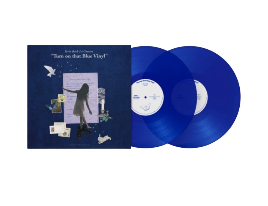 [미개봉] 백예린 블루 바이닐 라이브 LP 팝니다 상품이미지2