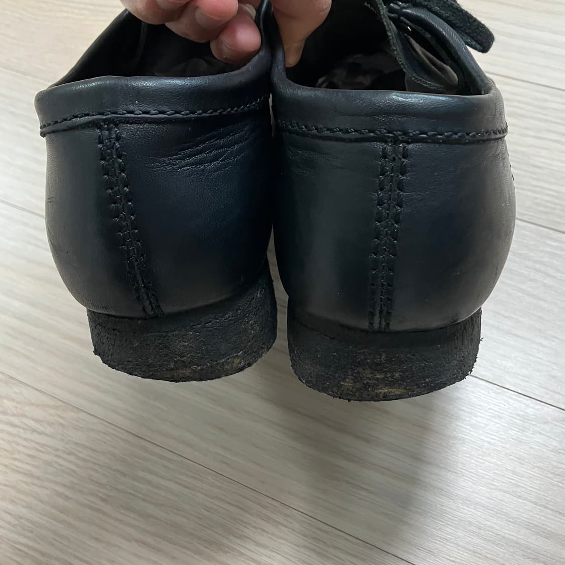 [Clarks] 클락스 왈라비 레더 블랙 265~270 상품이미지5