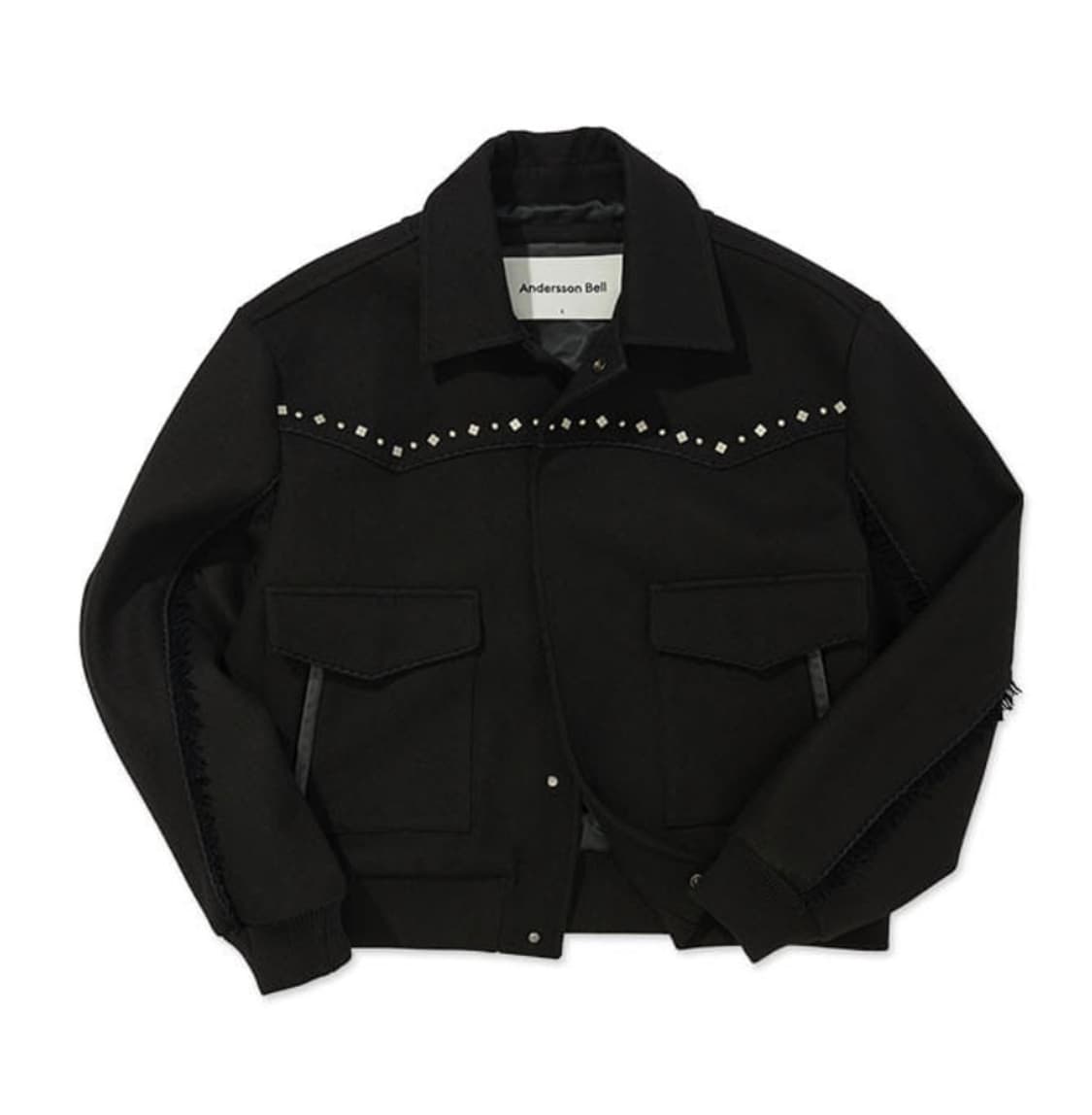 앤더슨벨 울 웨스턴 블루종 자켓 상품이미지2
