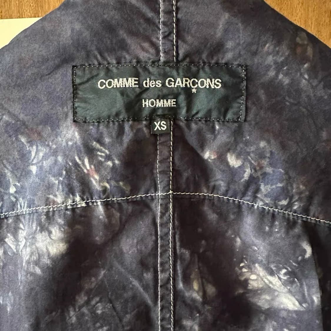 2010ss 꼼데가르송 옴므 퍼플 타이다이 블레이저자켓 상품이미지5