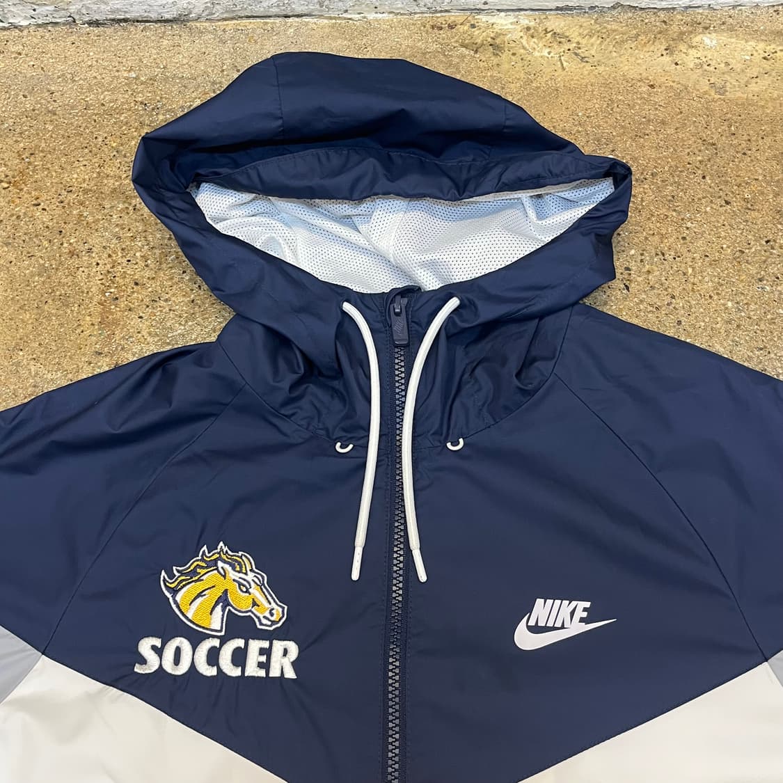 미국 빈티지 나이키 싸커 후드 바람막이 상품이미지8