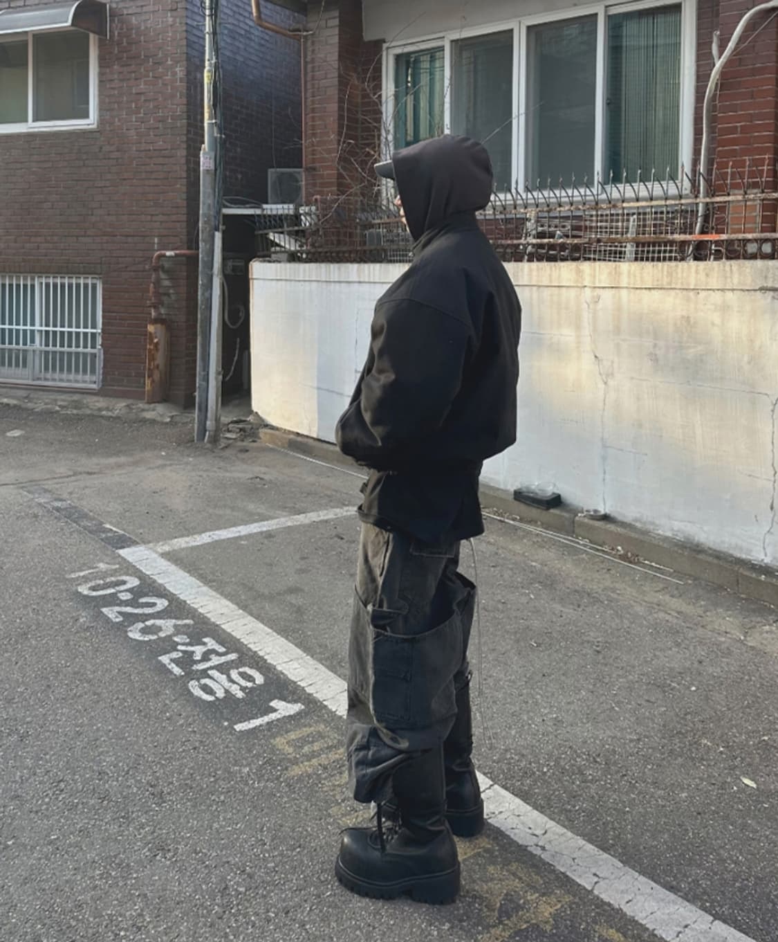 [OS]논노드 몰스킨 봄버 블랙 상품이미지6